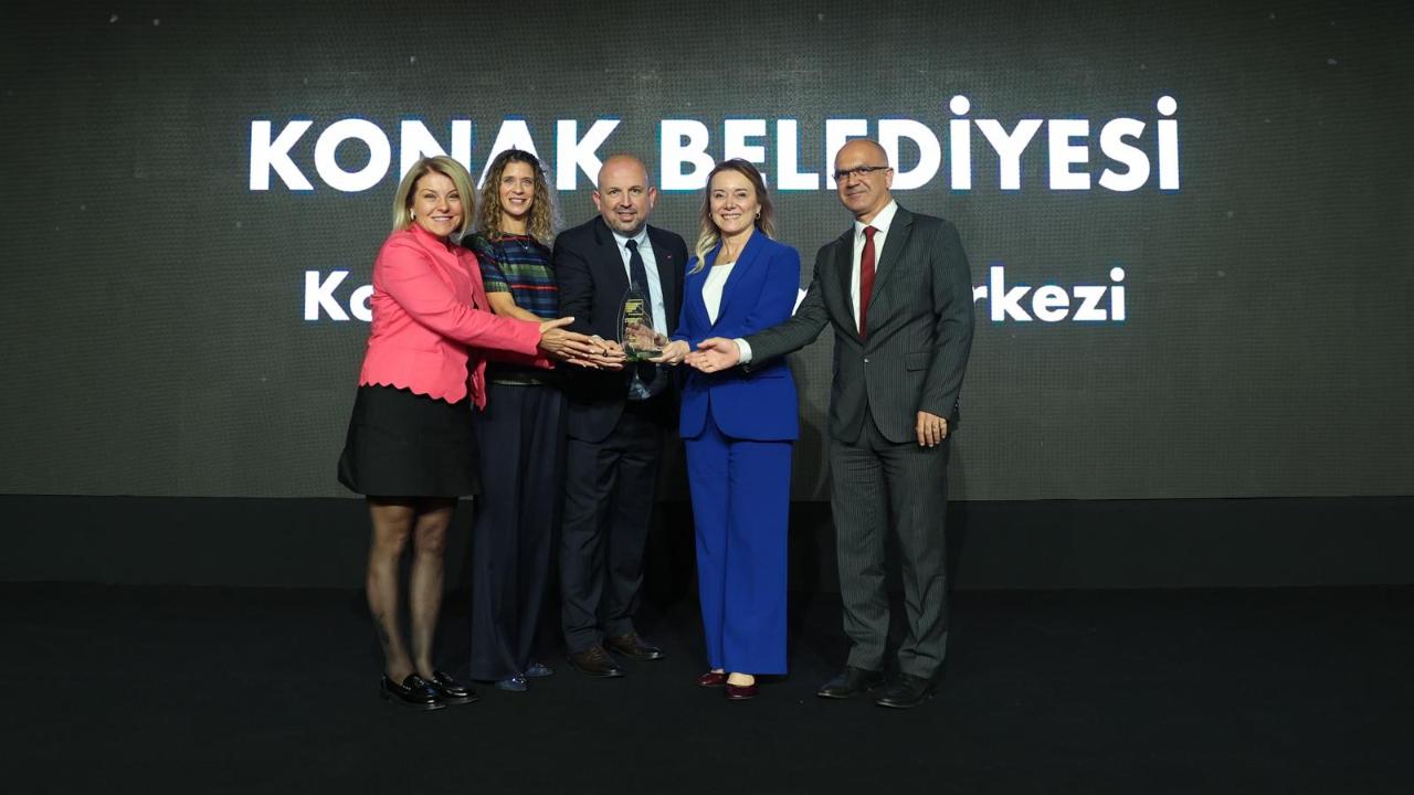 Konak’a, gururlandıran iş birliği ödülü