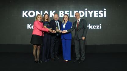 Konak’a, gururlandıran iş birliği ödülü