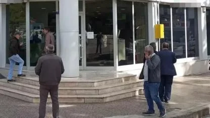 Kurusıkı tabancayla banka soyan şüpheli, yakalandı