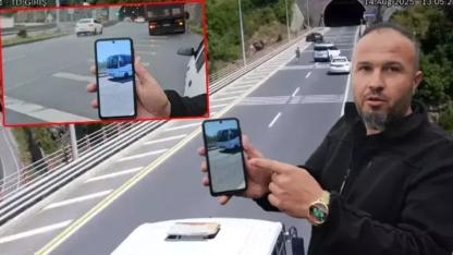 Otobüs nedeniyle kaza yaptığını iddia edip şikayetçi oldu