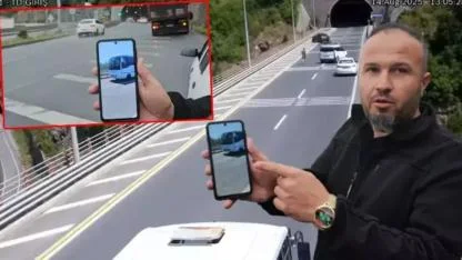 Otobüs nedeniyle kaza yaptığını iddia edip şikayetçi oldu