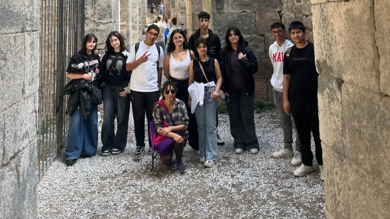 Pergamon Antik Kenti’nde dil becerilerini geliştirdiler