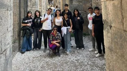 Pergamon Antik Kenti’nde dil becerilerini geliştirdiler