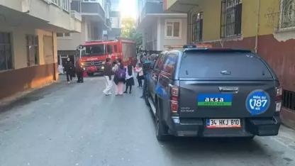 Rize’de 4 katlı apartmanda yangın