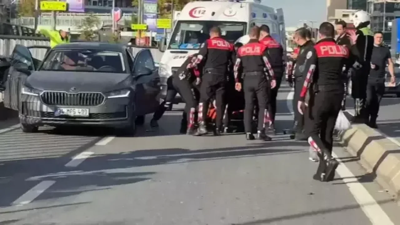 Şişli&#039;de otomobile silahlı saldırı