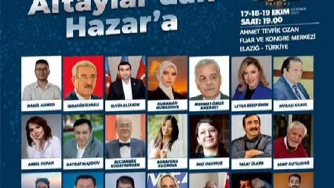 Türk dünyası&#039;nın şiir sesi Elazığ&#039;da yankılandı