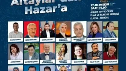 Türk dünyası'nın şiir sesi Elazığ'da yankılandı