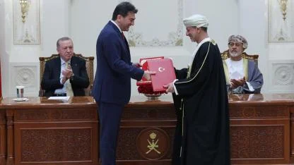 Türkiye ve Umman arasında 16 belge imzalandı