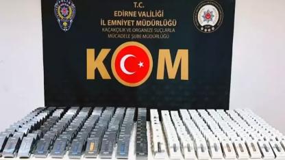 500 adet elektronik sigara ele geçirilen sürücü gözaltında