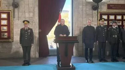 Anıtkabir'de 10 Kasım töreni
