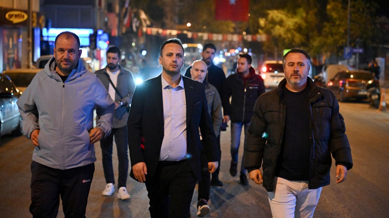 Bornova’da gece mesaisi