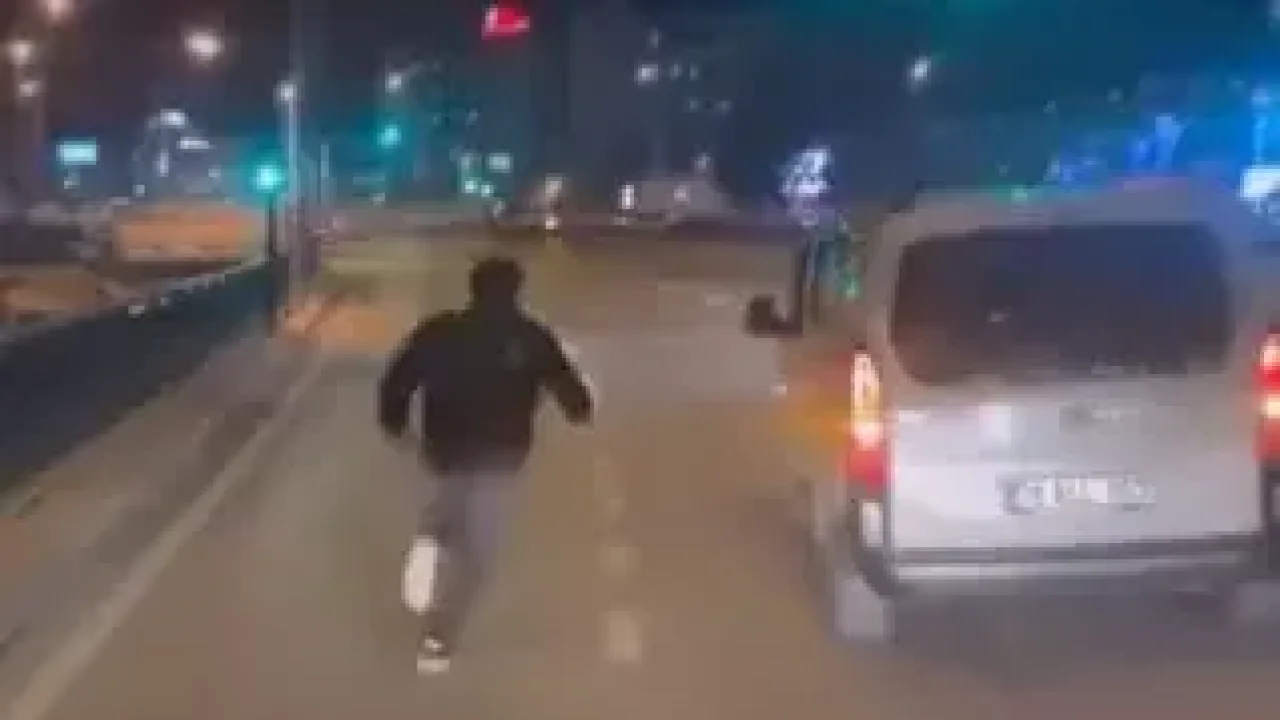 Bursa&#039;da &#039;yol verme&#039; kavgası