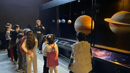 Çiğli’de Miniklerin Uzay Yolculuğu