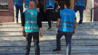 Denetimli serbestlik yükümlüleri, ara tatilde okulları yeniledi