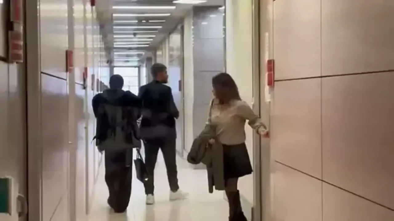 Dilan ve Engin Polat çifti ifade vermek için adliyeye geldi