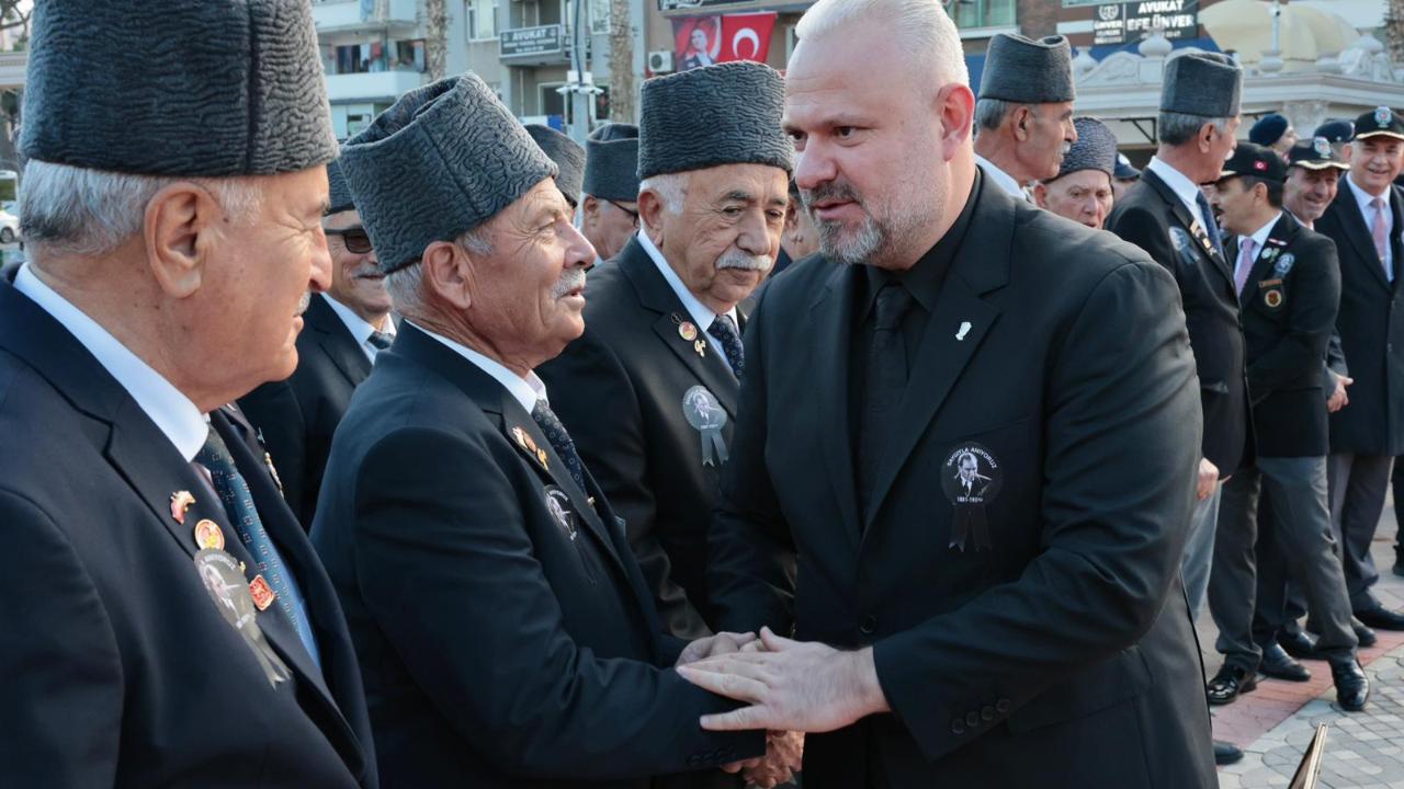 Gazi Mustafa Kemal Atatürk, Menemen&#039;de özlemle anıldı