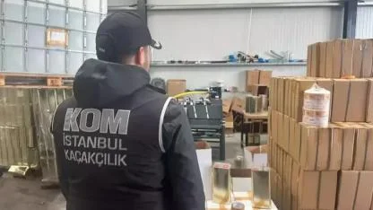 İstanbul'da kaçak alkol operasyonu