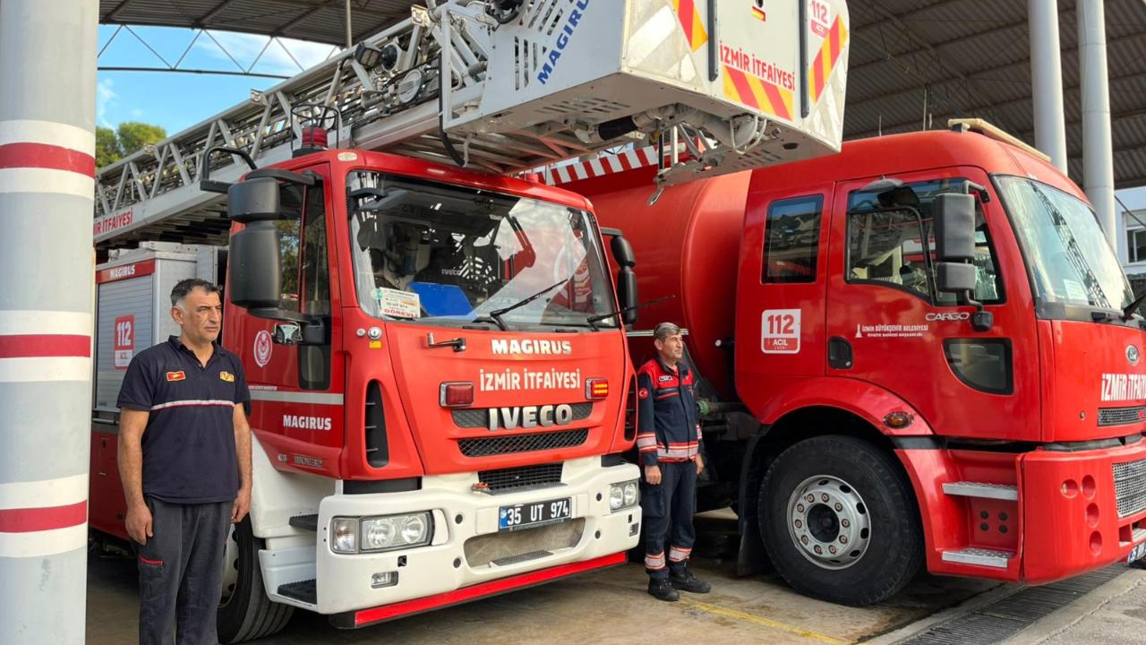 İzmir İtfaiyesi’nden 10 Kasım’da anlamlı tören