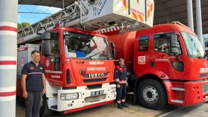 İzmir İtfaiyesi’nden 10 Kasım’da anlamlı tören