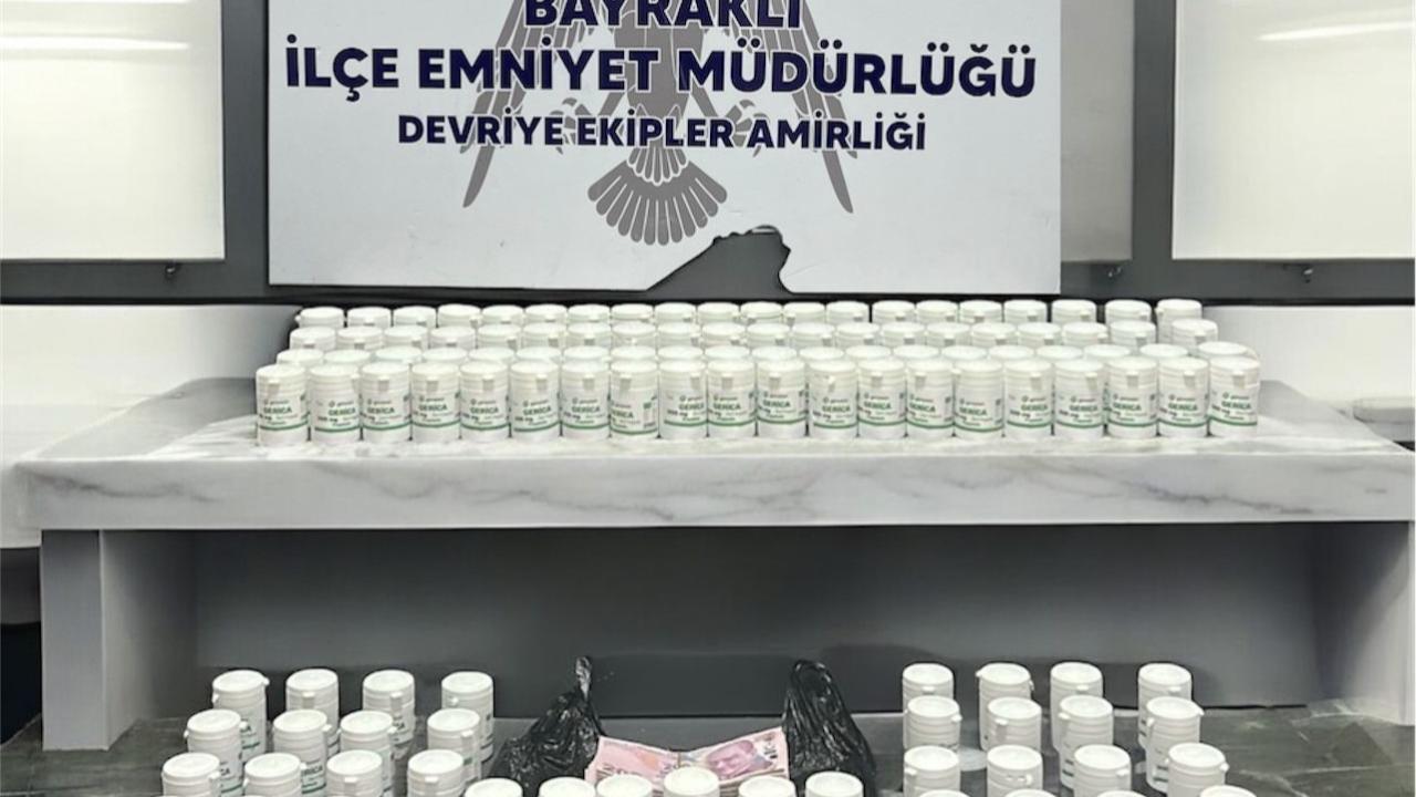 İzmir&#039;de uyuşturucu operasyonu