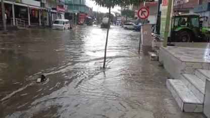 İzmir'in kuzey ilçelerinde kuvvetli sağanak yağış