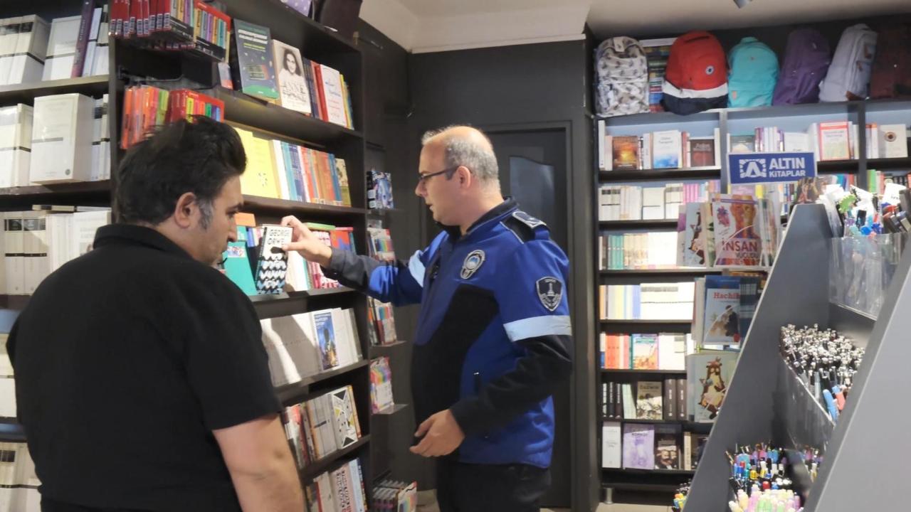 Kantin ve kırtasiyecilerde hijyen ve etiket kontrolü