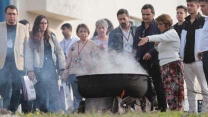 Kavacık’ın coğrafi işaretli üzümü ilgi odağı oldu