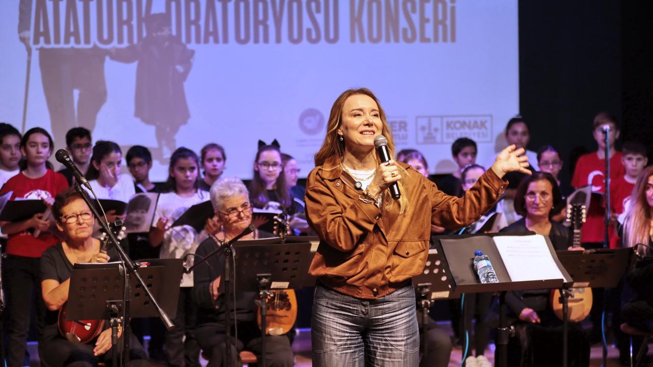Konak Ata’sını duygu dolu oratoryo ile andı