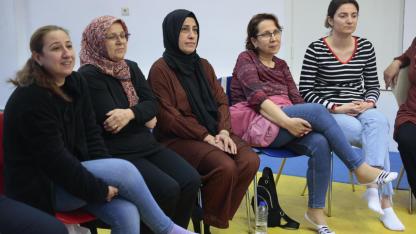 Konaklı kadınlar şiddete karşı dayanışmayla güçleniyor