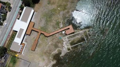 Papa’nın ayin yapacağı İznik’teki bazilika havadan görüntülendi