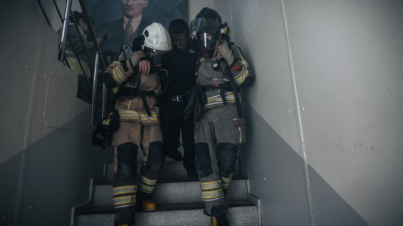 Zabıta Dairesi Başkanlığı’nda tatbikat