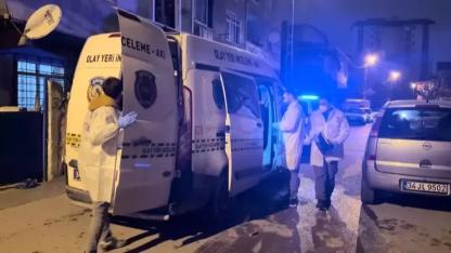 2 katlı binanın giriş katında yangın