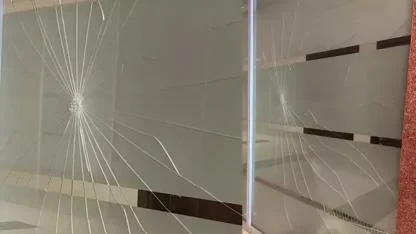 Ağabeyi ceza aldı, mahkeme salonunun camına yumruk attı