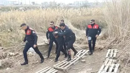 Aranan hükümlü sazlıkta yakalandı