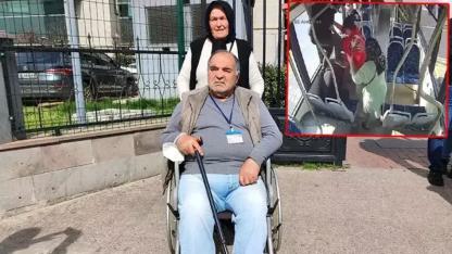 Babasıyla yaşlı çifti darbeden sanığa hapis ile para cezası