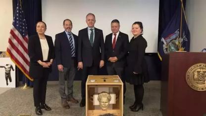 Bakan Ersoy: Boubon'un kayıp imparatoru ülkemize dönüyor