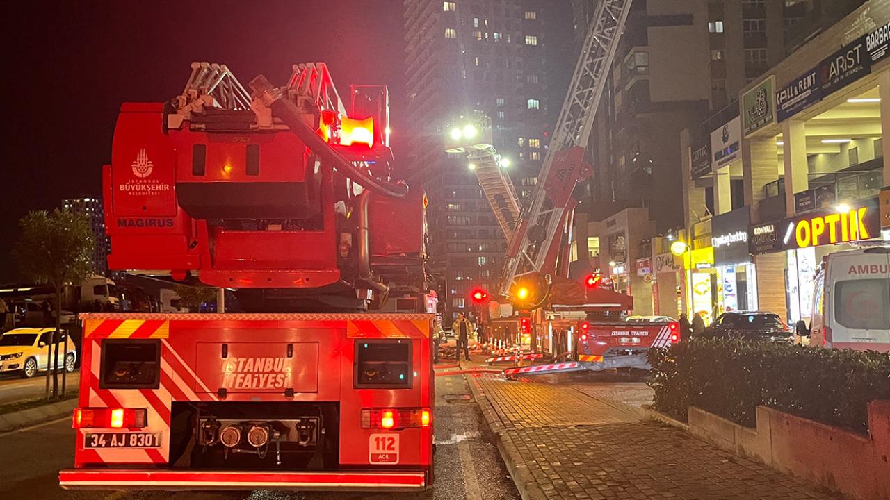 Başakşehir’de restoran yangını