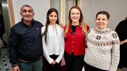 Başkan Mutlu yeni yıl öncesi komşularıyla buluştu