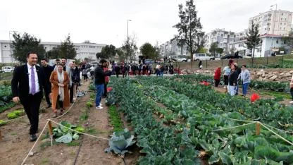 Bornova’da Kent Bostanlarında Büyük Hasat Coşkusu