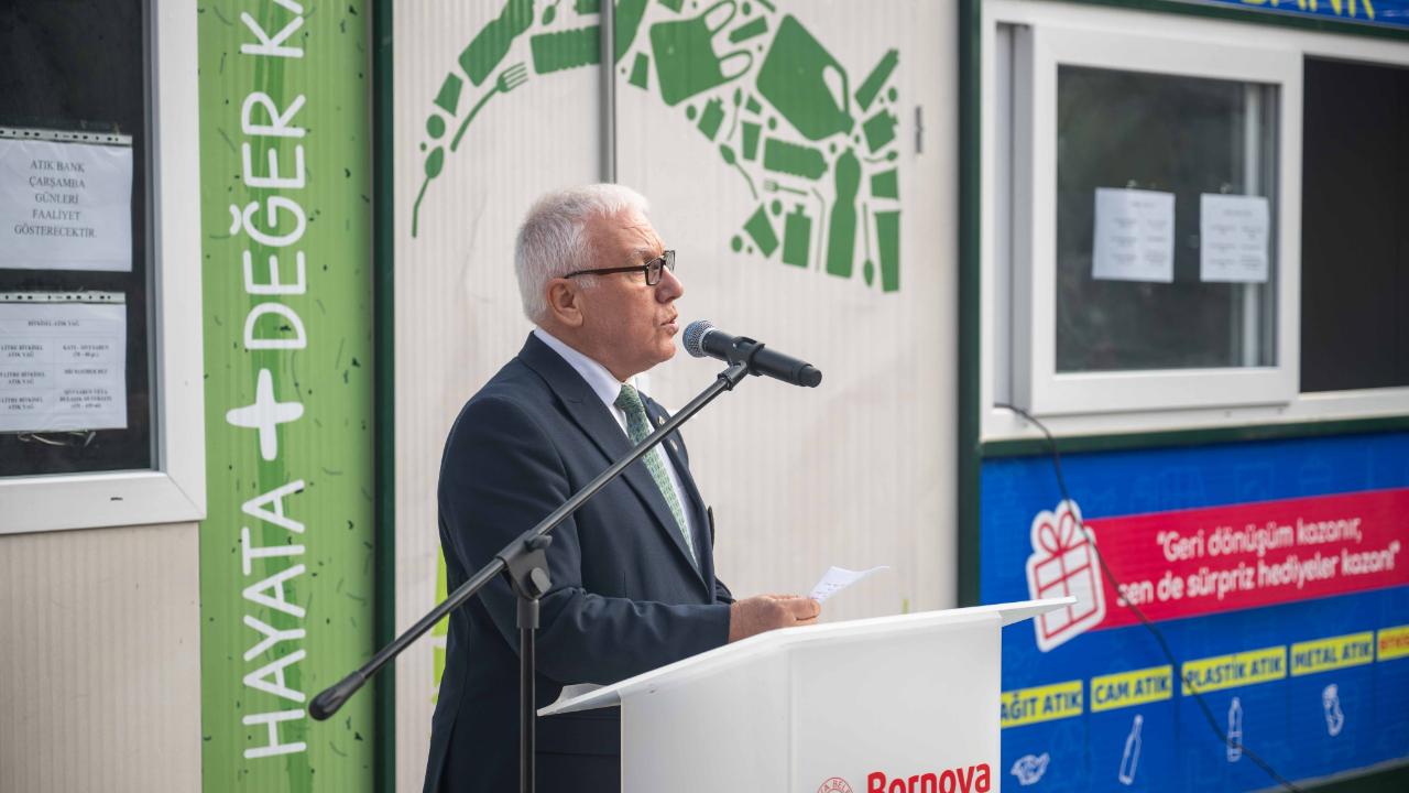 Bornova&#039;dan İzmir’de bir ilk: Atık Bank Projesi açıldı