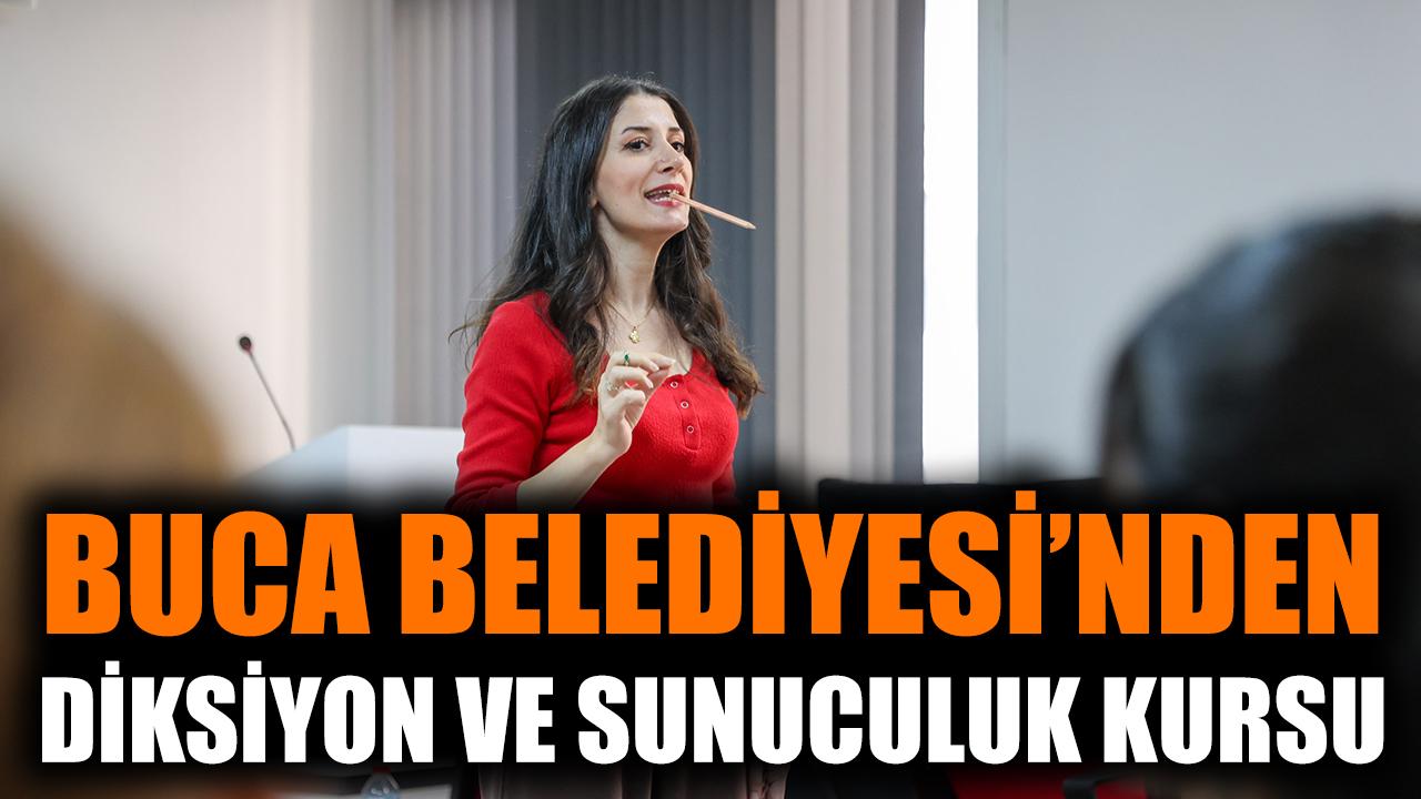 Buca Belediyesi’nden diksiyon ve sunuculuk kursu