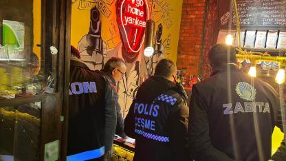 Çeşme’de yılbaşı öncesi ‘huzur’ denetimi