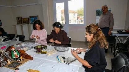 Çiğli’de Kadınlar Geleneksel Sanatı Geleceğe Taşıyor