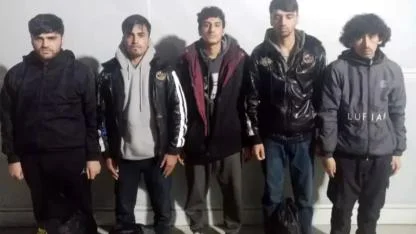 Edirne'de 20 kaçak göçmen yakalandı