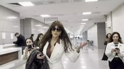 Ela Rümeysa Cebeci adliyeye geldi