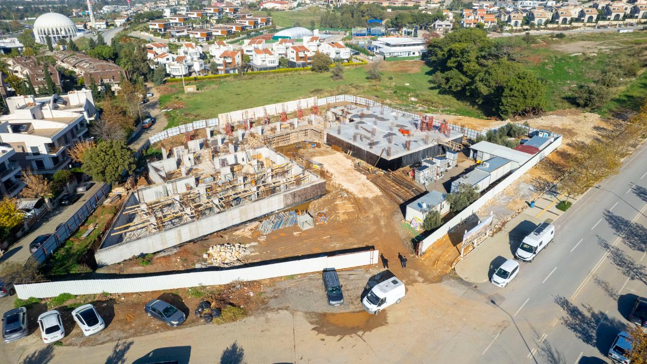 Güzelbahçe&#039;de Kız Öğrenci Yurdu Projesi Hızla Yükseliyor