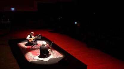 İki kültür iki usta bir sahnede