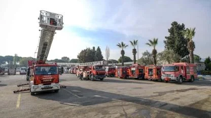 İtfaiye araçlarının bakım üssü: Mekatronik Atölyesi