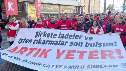 İzmir Büyükşehir işçileri:Masa kurulmazsa mücadele büyüyecek