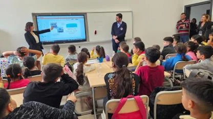 İzmir Metrosu’ndan öğrencilere metro ve tramvay eğitimi